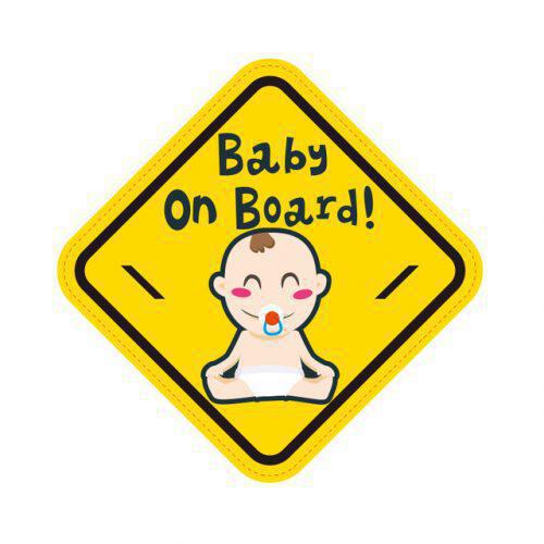 Αυτοκόλλητο Baby on Board No1