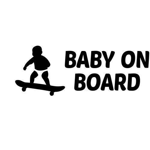 Αυτοκόλλητο Baby on Board No12
