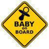 Αυτοκόλλητο Baby on Board No8