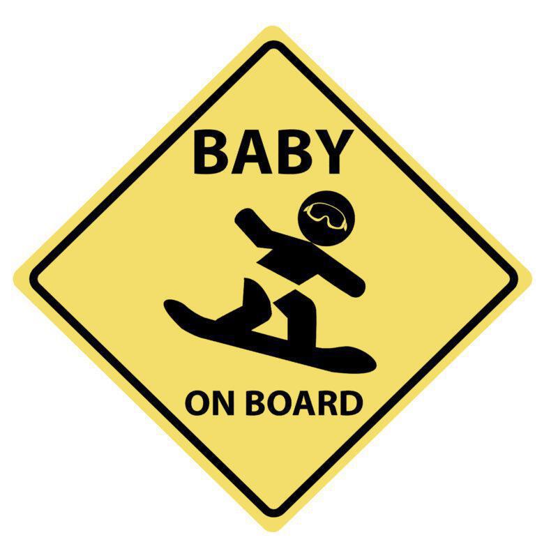 Αυτοκόλλητο Baby on Board No12
