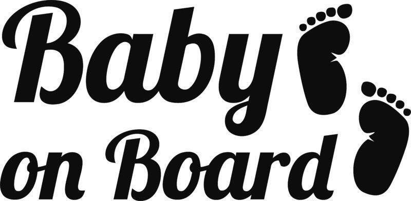 Αυτοκόλλητο Baby on Board No15