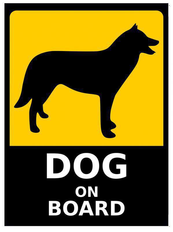 Αυτοκόλλητο Dog On Board