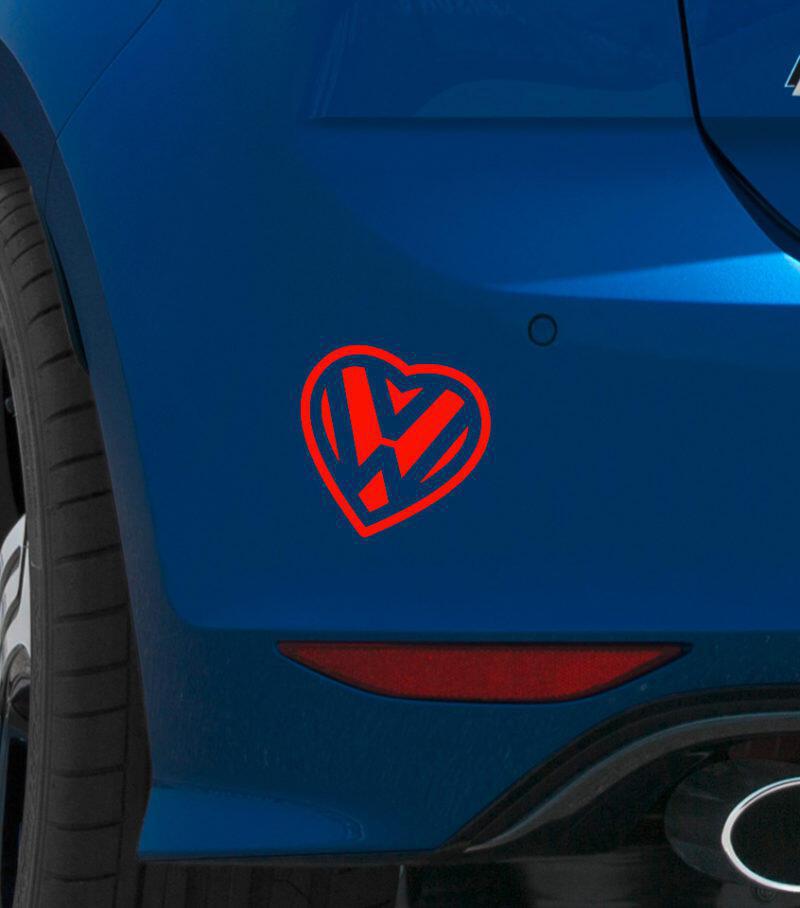 Αυτοκόλλητο VW heart