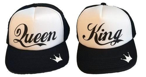 Καπέλο King and Queen (σετ 2 τέμ.)