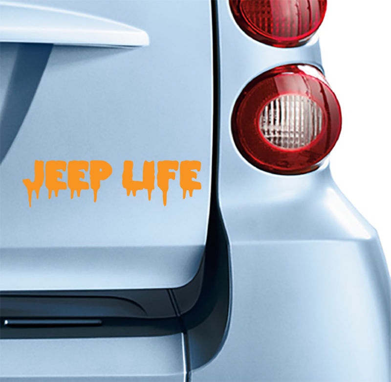 Αυτοκόλλητο Jeep Life