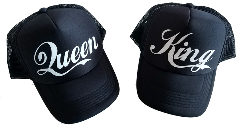 Καπέλο King and Queen Black edition