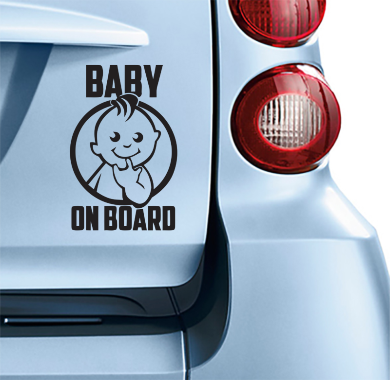 Αυτοκόλλητο Baby on Board No 80