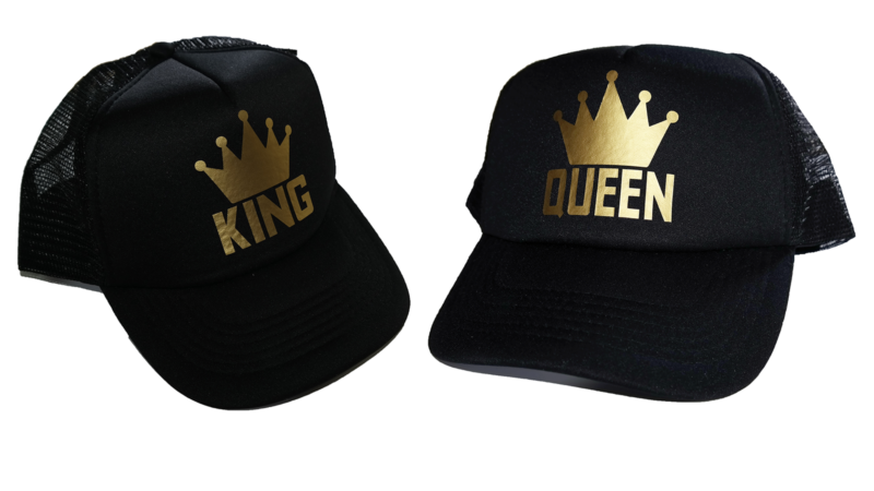 Καπέλο King and Queen Crown Gold (σετ 2 τεμ.) Κωδ.:4288