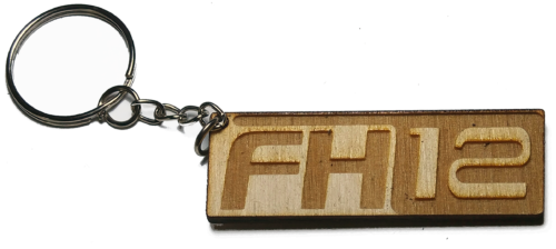 Μπρελόκ ξύλινο FH12