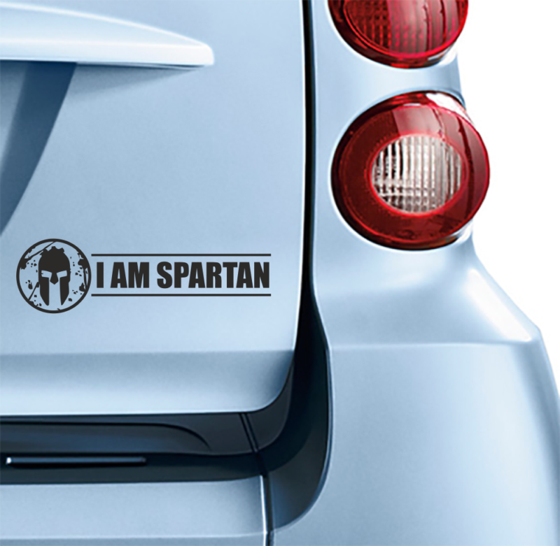 Αυτοκόλλητο I am Spartan