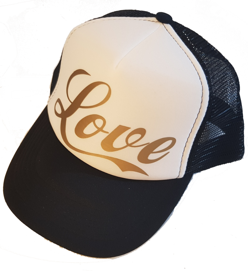 Καπέλο Love White Gold Κωδ.:6714