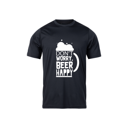 T-shirt Don’t worry beer happy Κωδ.:19875