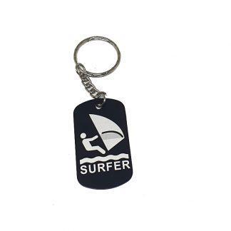 Μπρελόκ Ταυτότητα αλουμινίου Surfer Κωδ.:28053