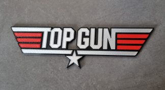 3d Εκτυπωμένο Top Gun logo Κωδ.:46515