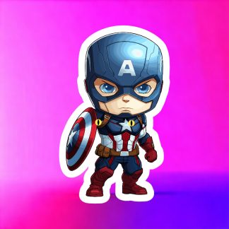 Αυτοκόλλητο Captain America Κωδ.:48271